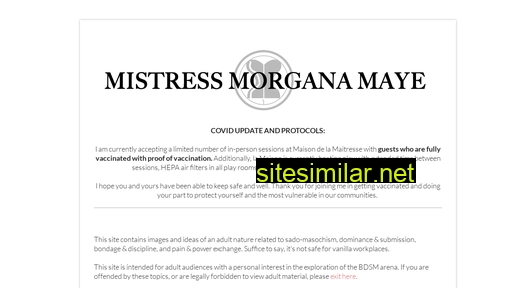 mistressmorgana.com alternative sites