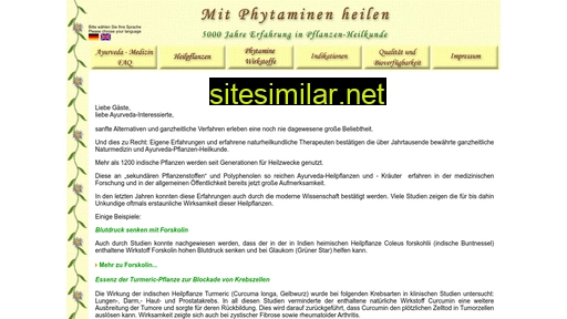 mit-phytaminen-heilen.com alternative sites