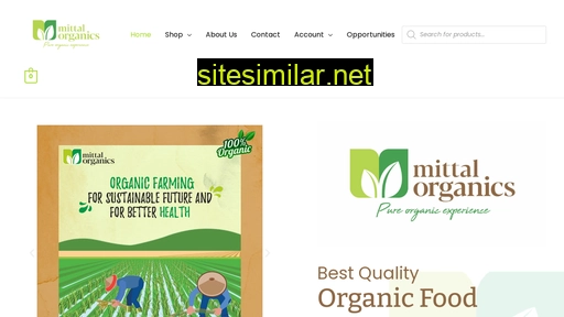 mittalorganics.com alternative sites