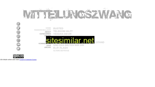 mitteilungszwang.com alternative sites