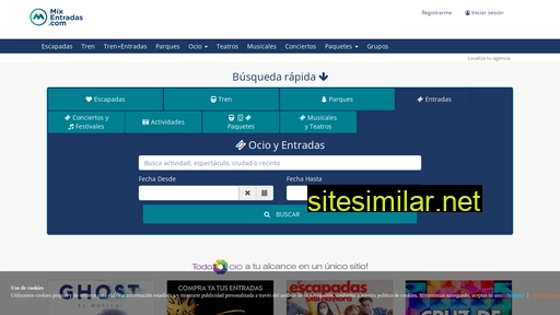 mixentradas.com alternative sites