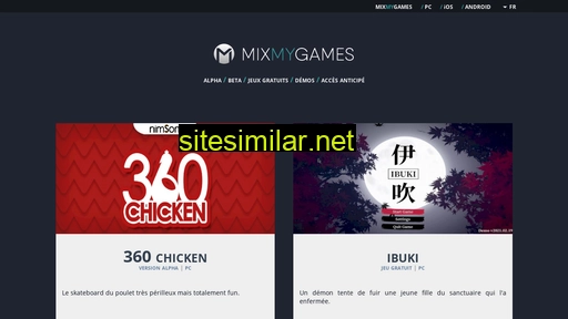 Mixmygames similar sites