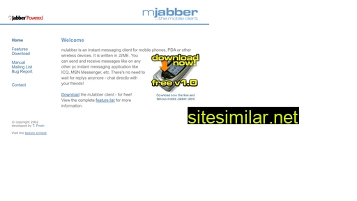 mjabber.com alternative sites