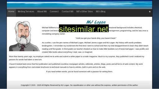 mjloganwriter.com alternative sites