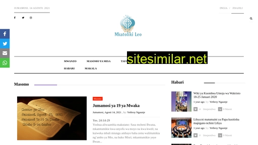 mkatolikileo.com alternative sites