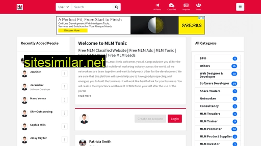 mlmtonic.com alternative sites