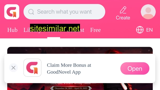 m.goodnovel.com alternative sites