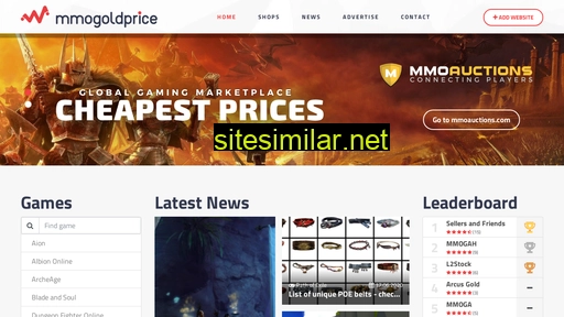 mmogoldprice.com alternative sites