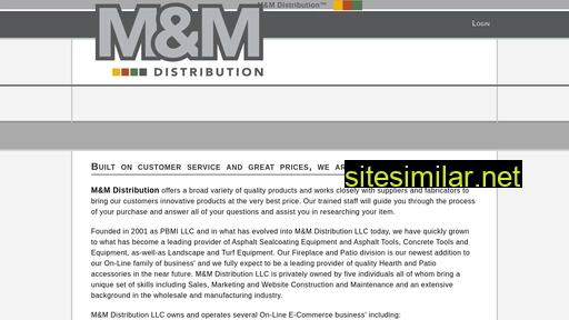Mm-distribution similar sites