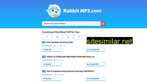 mo3skull.rabbitmp3.com alternative sites