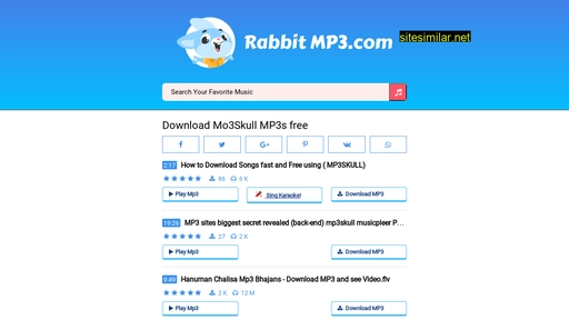 mo3skull.rabbitmp3s.com alternative sites
