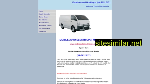 mobileautoelectricians.com alternative sites