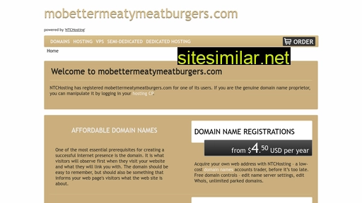 mobettermeatymeatburgers.com alternative sites