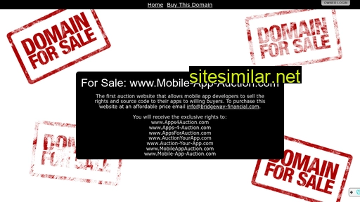 mobile-app-auction.com alternative sites