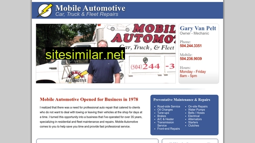 Mobile-automotive similar sites