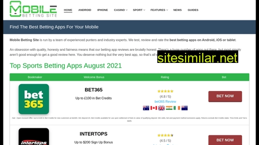 mobilebettingsite.com alternative sites