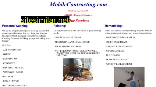 Mobilecontracting similar sites