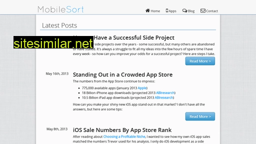 mobilesort.com alternative sites