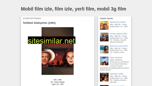 mobilfilmizleyerli.blogspot.com alternative sites