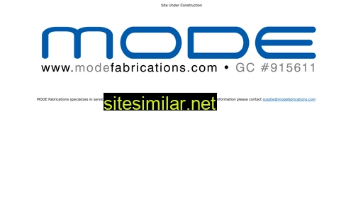 modefabrications.com alternative sites