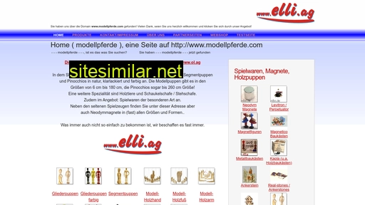 modellpferde.com alternative sites