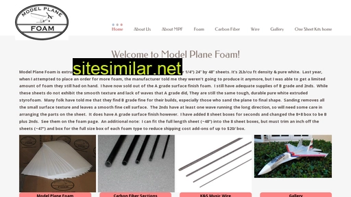 modelplanefoam.com alternative sites