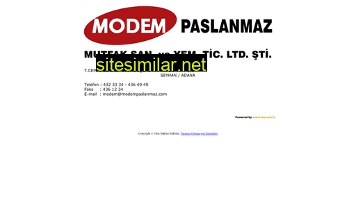 modempaslanmaz.com alternative sites