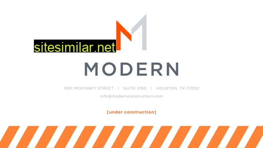 Modernconstructors similar sites