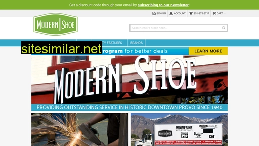 modernshoe.com alternative sites
