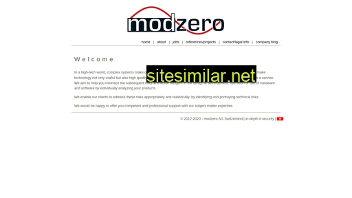 modzero.com alternative sites
