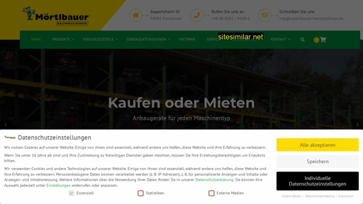 moertlbauer-baumaschinen.com alternative sites
