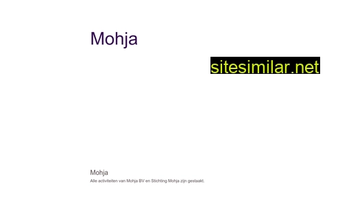 Mohja similar sites