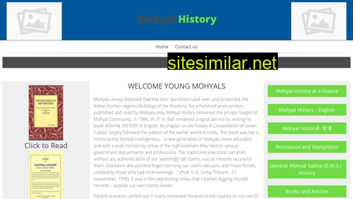 mohyalhistory.com alternative sites