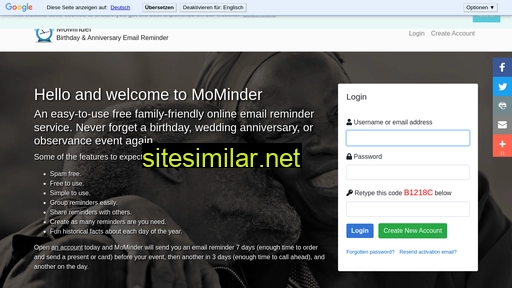 mominder.com alternative sites