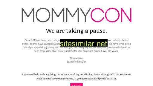 mommycon.com alternative sites