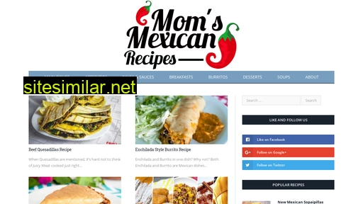 Moms-mexican-recipes similar sites