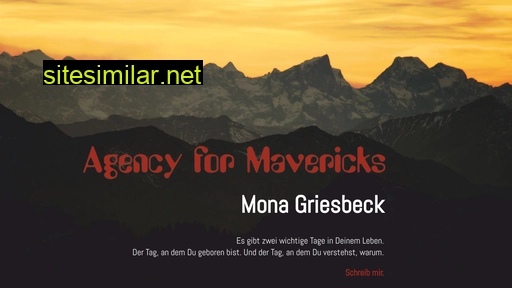mona-griesbeck.com alternative sites