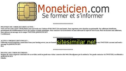 moneticien.com alternative sites