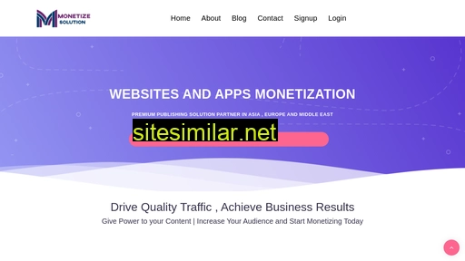 monetizesolution.com alternative sites
