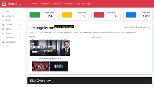mongoltv.mn.statscrop.com alternative sites
