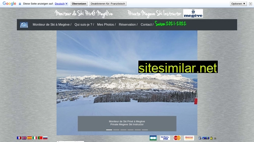 moniteur-de-ski-megeve.com alternative sites