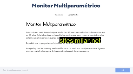 Monitormultiparametrico similar sites