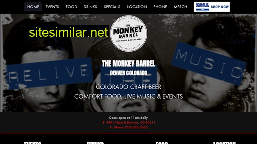 monkeybarrelbar.com alternative sites