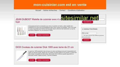 mon-cuisinier.com alternative sites