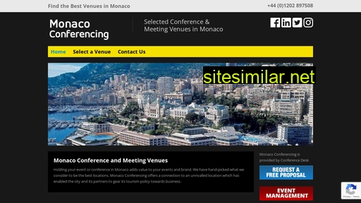 Monacoconferencing similar sites