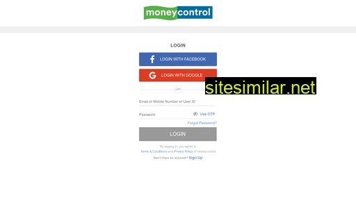 moneycontrol.com alternative sites