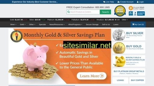 moneymetals.com alternative sites