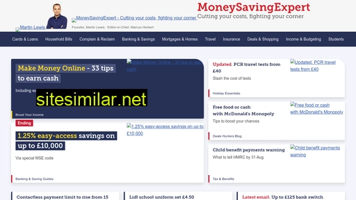 moneysavingexpert.com alternative sites