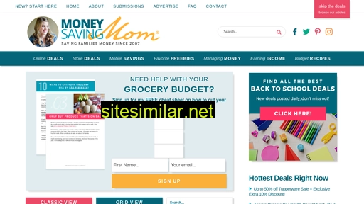 moneysavingmom.com alternative sites