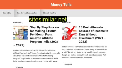 moneytells.com alternative sites